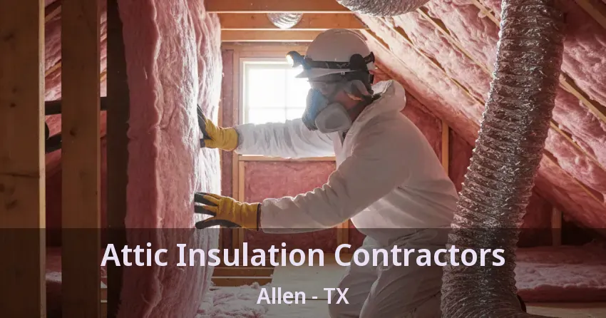 Attic Insulation Contractors Allen - TX Attic Insulation Contractors Allen - TX