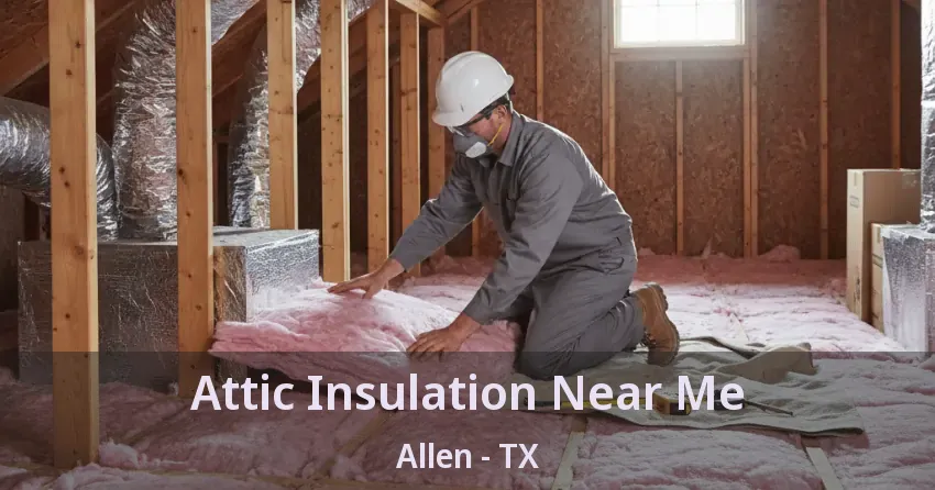 Attic Insulation Near Me Allen - TX
