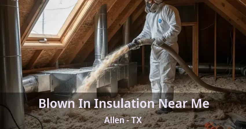Blown In Insulation Near Me Allen - TX Blown In Insulation Near Me Allen - TX