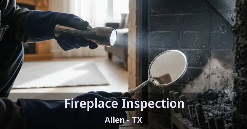 Fireplace Inspection Allen - TX
