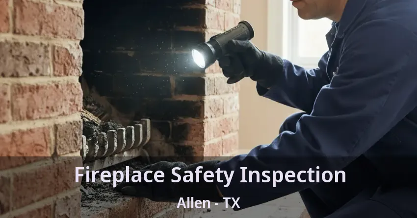 Fireplace Safety Inspection Allen - TX