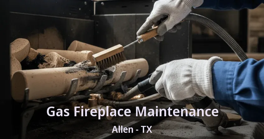Gas Fireplace Maintenance Allen - TX