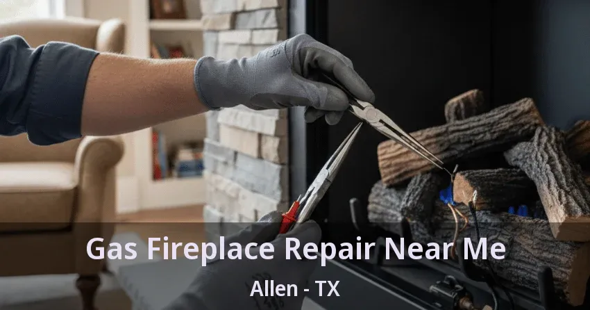 Gas Fireplace Repair Near Me Allen - TX